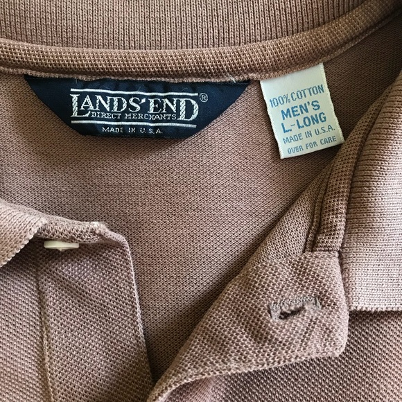 Bundle of 2 Vintage Lands’ End Polos - Picture 9 of 9